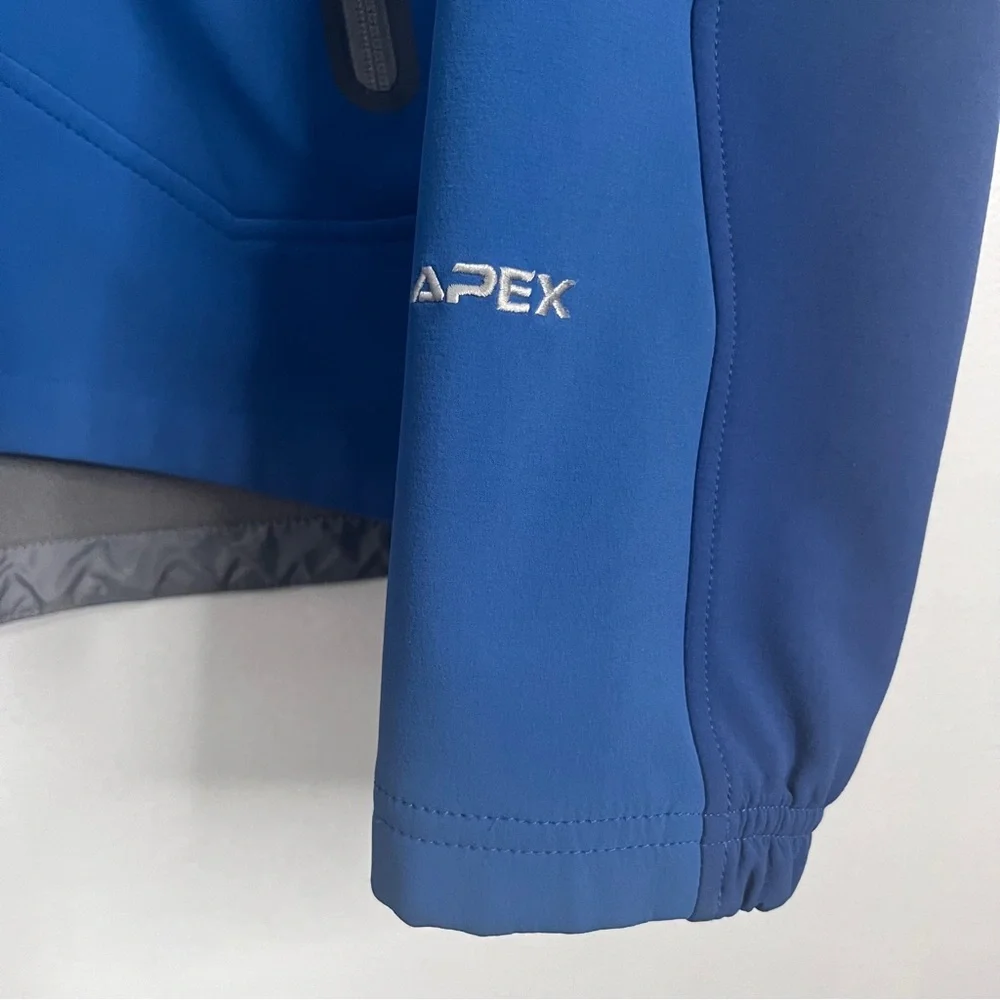 The North Face Apex Soft Shell Jacket Men's Medium Full Zip Fleece Lined - Picture 6 of 11